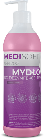 Mydło do dezynfekcji rąk Biopur Medisoft | Śliwka & Morwa |  APH 700 | 500 ml