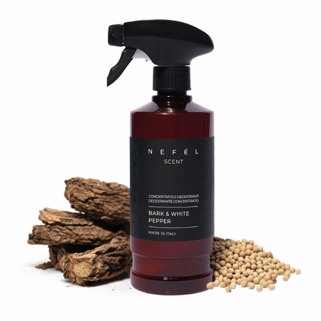 Skoncentrowany odświeżacz powietrza NEFÉL SCENT BARK & WHITE PEPPER 480 ml Interchem Italia