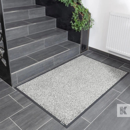 Wielofunkcyjna mata wejściowa tekstylna w kolorze Black Grey| PolyCotton | KLEEN-TEX