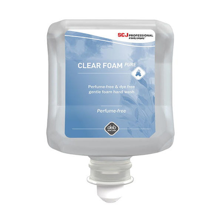 Bezzapachowa pianka do mycia rąk  CLEAR FOAM PURE | Johnson Professional | 1L