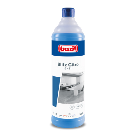 Uniwersalny środek czyszczący zapach cytrusowy 1l Buzil Blitz Citro G481