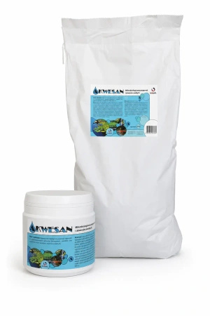 AKWESAN — biopreparat do oczyszczania wody, oczek i stawów 0.15 kg