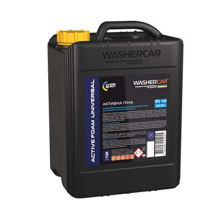 WASHERCAR ACTIVE FOAM UNIVERSAL — uniwersalna aktywna piana do bezdotykowego mycia samochodów 5l